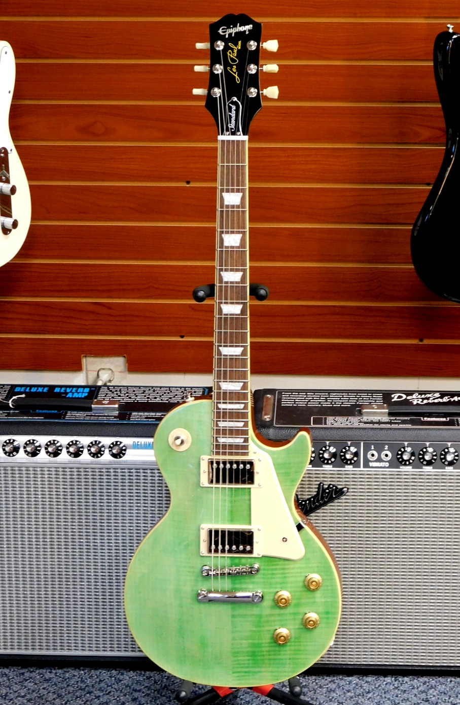 2024 Epiphone Les Paul Standard ’50s Figured Electric Guitar! Seafoam Green!!!
