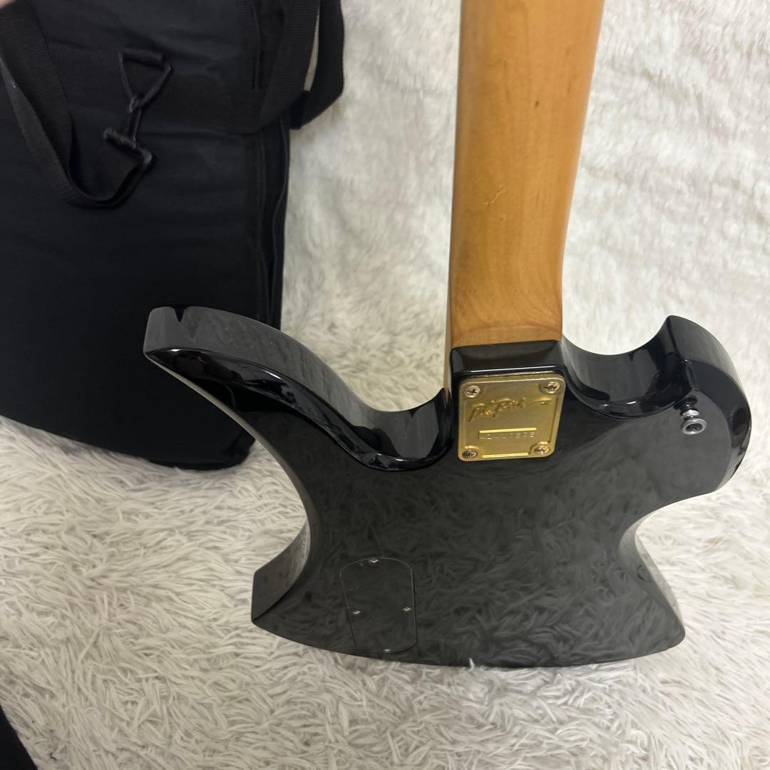B.C. Rich Mockingbird model Black W/Gig bag Electric Guitar Used From Japan