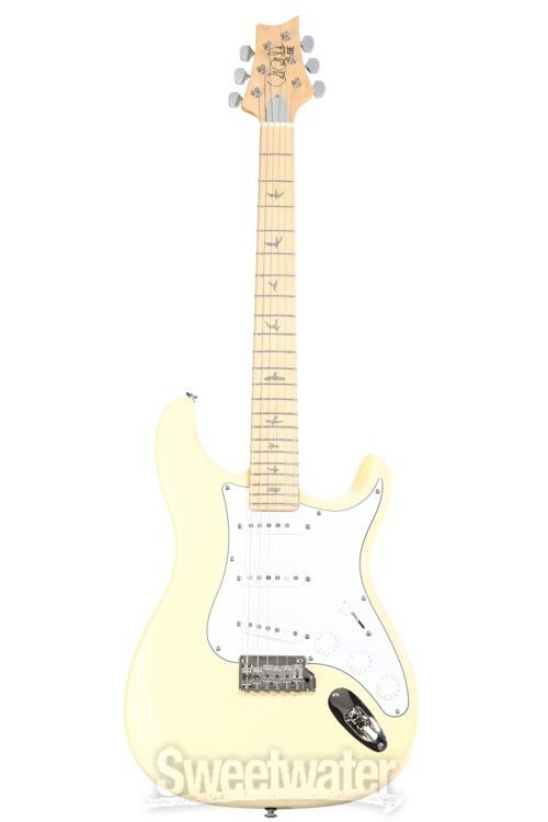 PRS SE Silver Sky Electric Guitar – Moon White, Maple Fingerboard