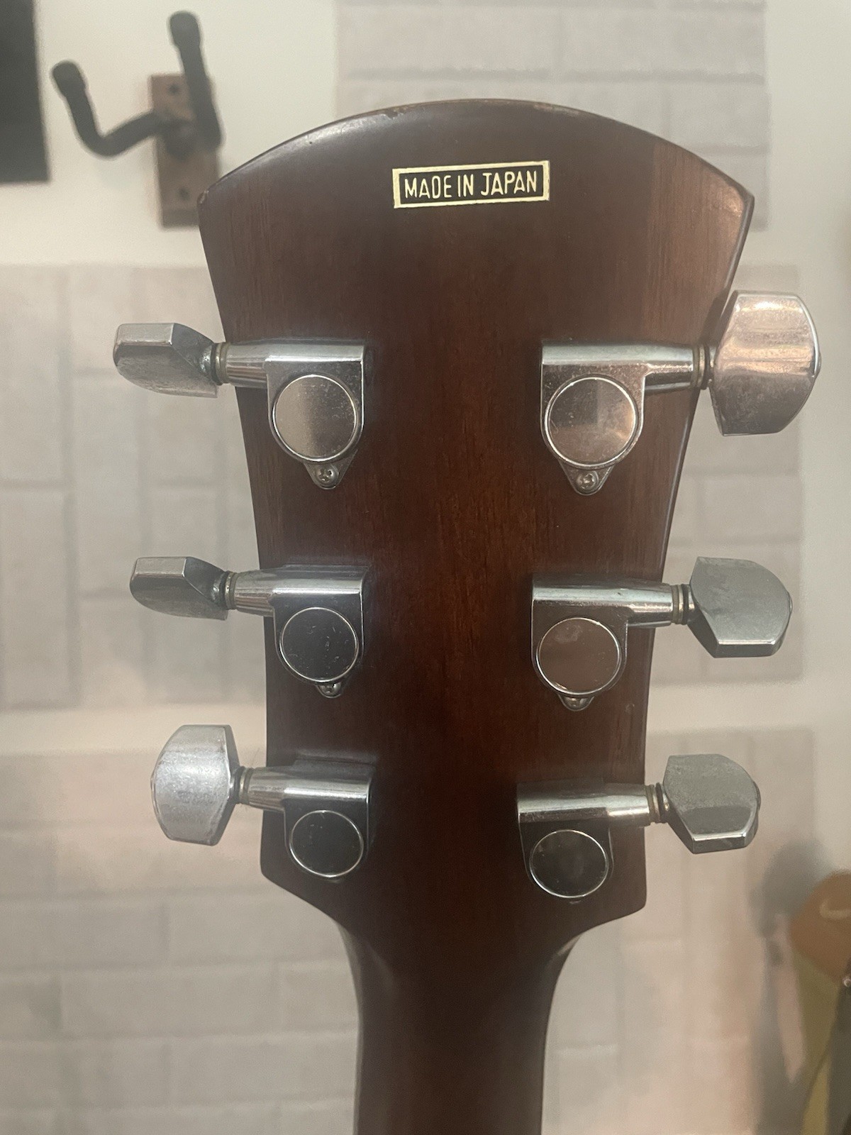 Vintage 1970s Madeira by Guild Acoustic Guitar — Made in Japan