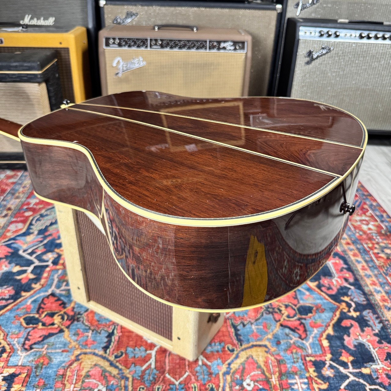 *Video* Yamaha Custom Shop Luxury Line LL31B 1997 All Solid Woods w/Tags & HSC