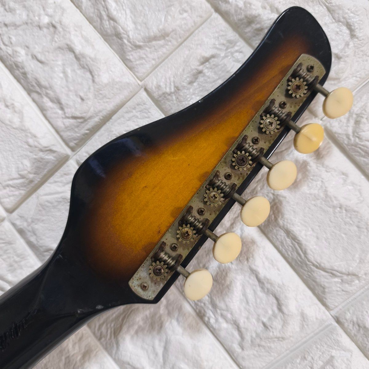 ZENON ES-70T Bizarre Guitar Japan Vintage As Is