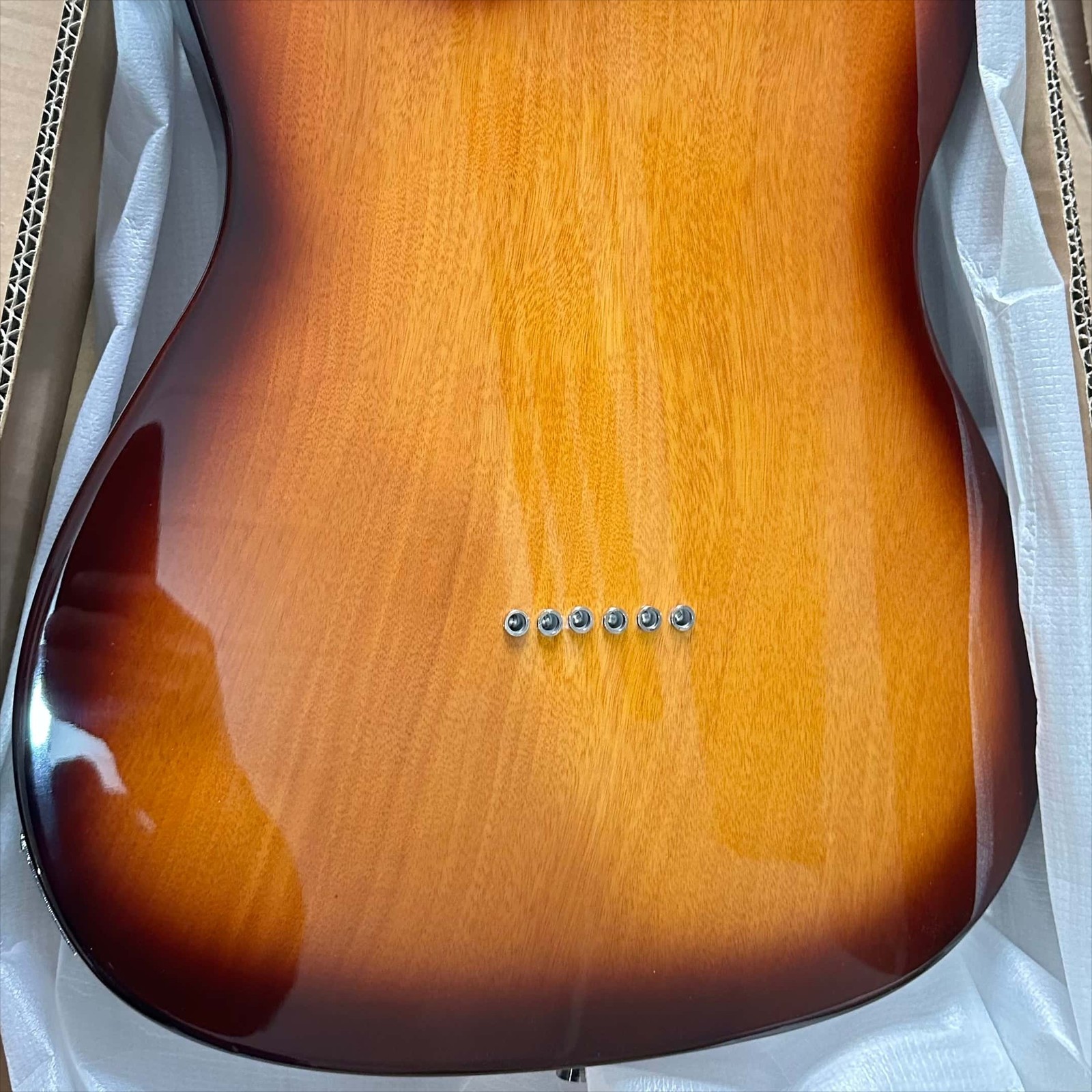 Custom TL Standard Tobacco Sunburst Electric Guitar Fixed Bridge 6string Ship US
