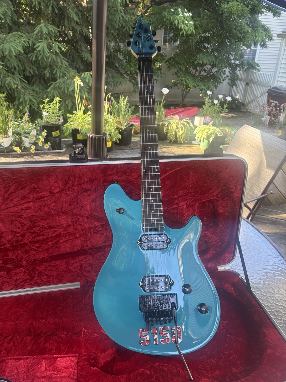 EVH Wolfgang Special Ebony Fingerboard Miami Blue 2024