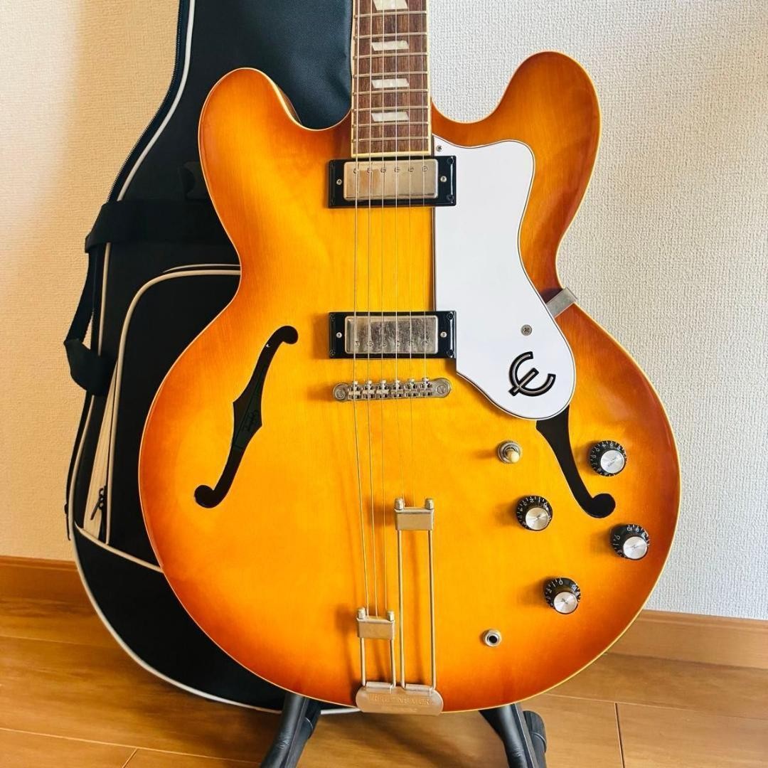 Epiphone Riviera Royal Tan Safe delivery from Japan