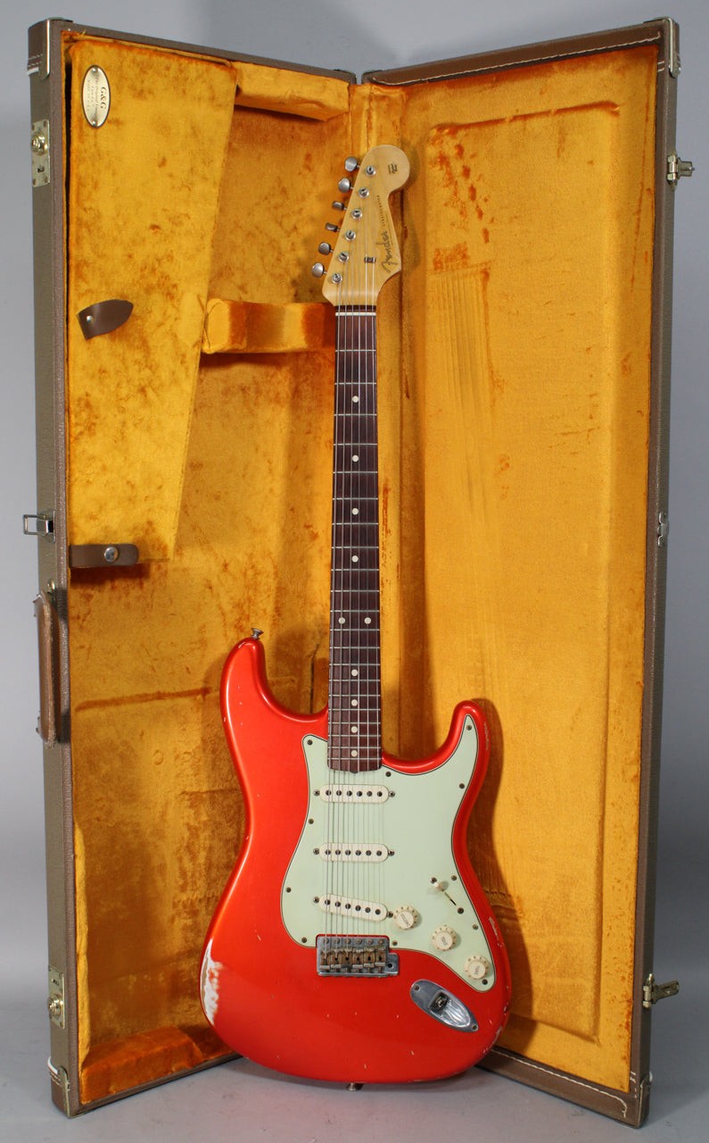 2007 Fender 1960 Stratocaster Relic Candy Tangerine w/OHSC