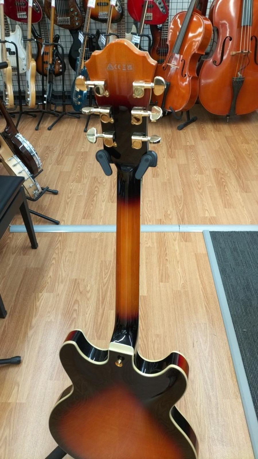 IBANEZ AS113-BS 5B-01 Used Spruce body Maple neck Ebony fingerboard w/Hard case