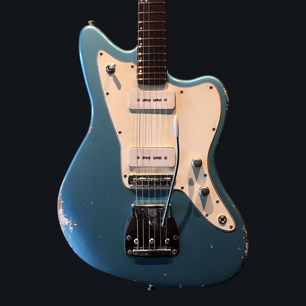 FRANCHIN Neptune Guitar Relic Aged 100% Nitro JM Type Made in Italy*MADE TO ORDER