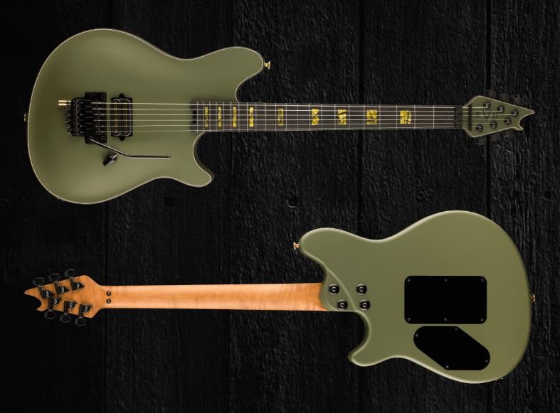 2025 USA EVH CUSTOM SHOP / SPECIAL EDITION WOLFGANG  OLIVE DRAB GREEN