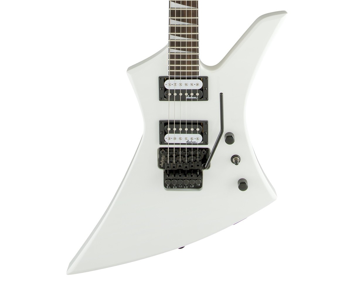 Used Jackson JS Series JS32 Kelly Electric Guitar – Snow White w/Amaranth FB