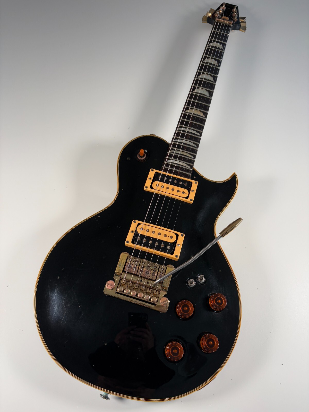 Aria Pro II PE-R80KV w/Kahler ’83 Vintage MIJ Electric Guitar Made in Japan