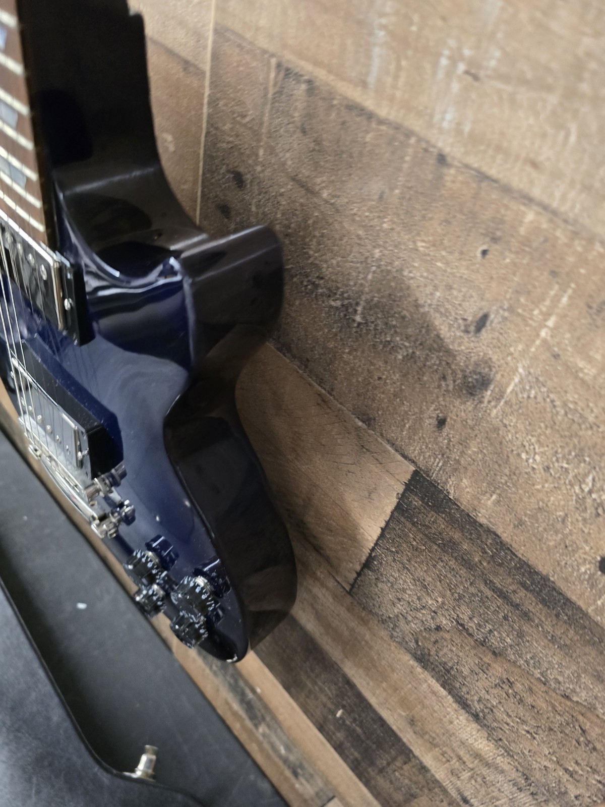 2015 Gibson Les Paul Studio 100th Anniversary – Manhattan Midnight Blue Mod Shop