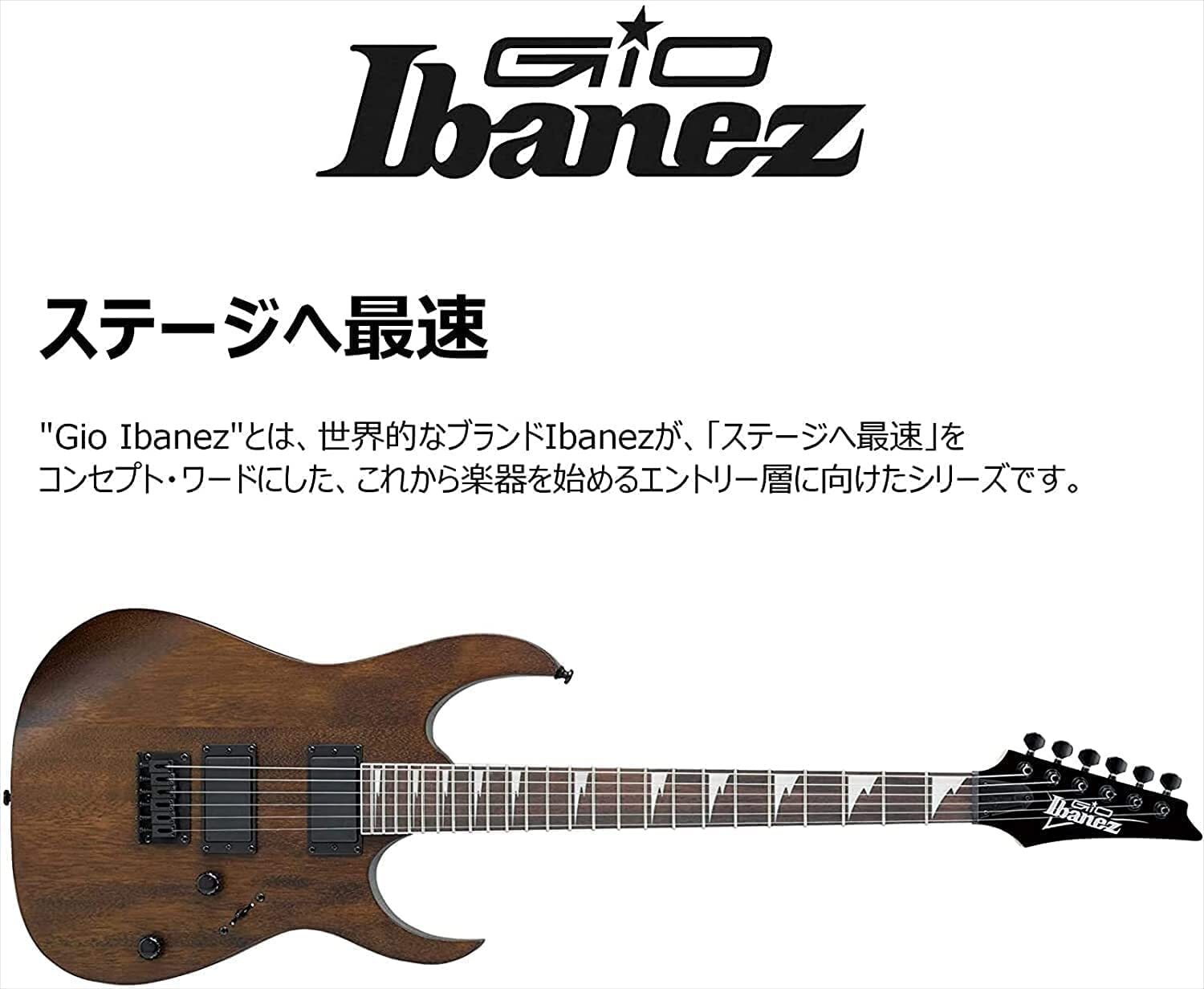 Ibanez Electric guitar Right Brown Full (GRG121DX-WNF)