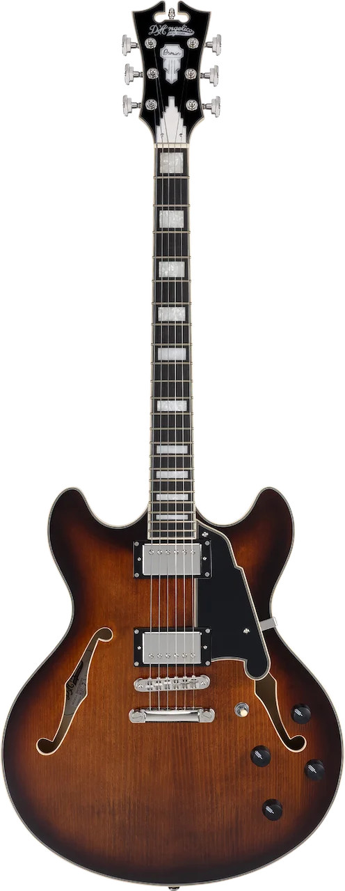 D’Angelico Premier DC Electric Guitar – Brown Burst
