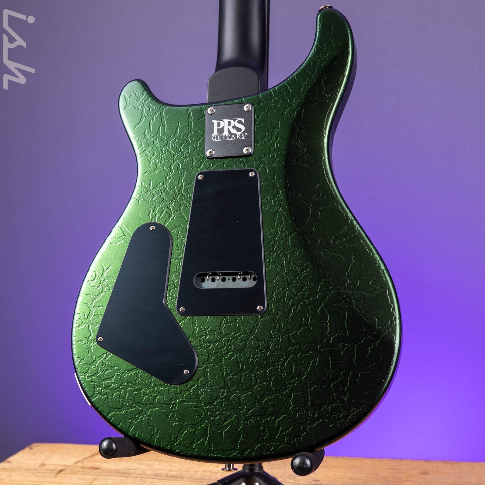 PRS CE 24 Special Green Metallic Colorshift Crackle Sprayer’s Choice w/ Black Sa