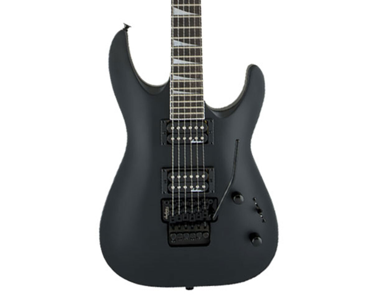 Jackson JS32 DKA JS Series Dinky Arch Top – Satin Black w/ Amaranth FB
