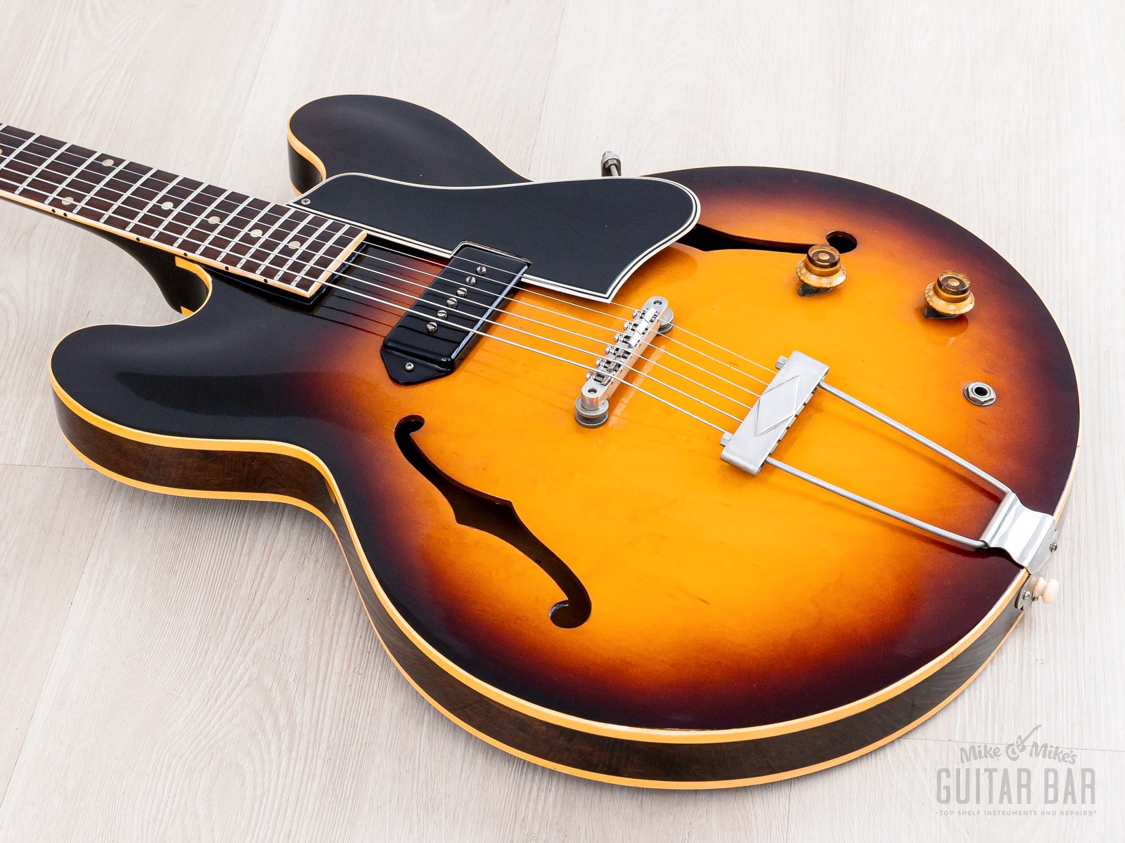 1960 Gibson ES-330 T Vintage Thinline Electric Guitar, 100% Original w/ Case