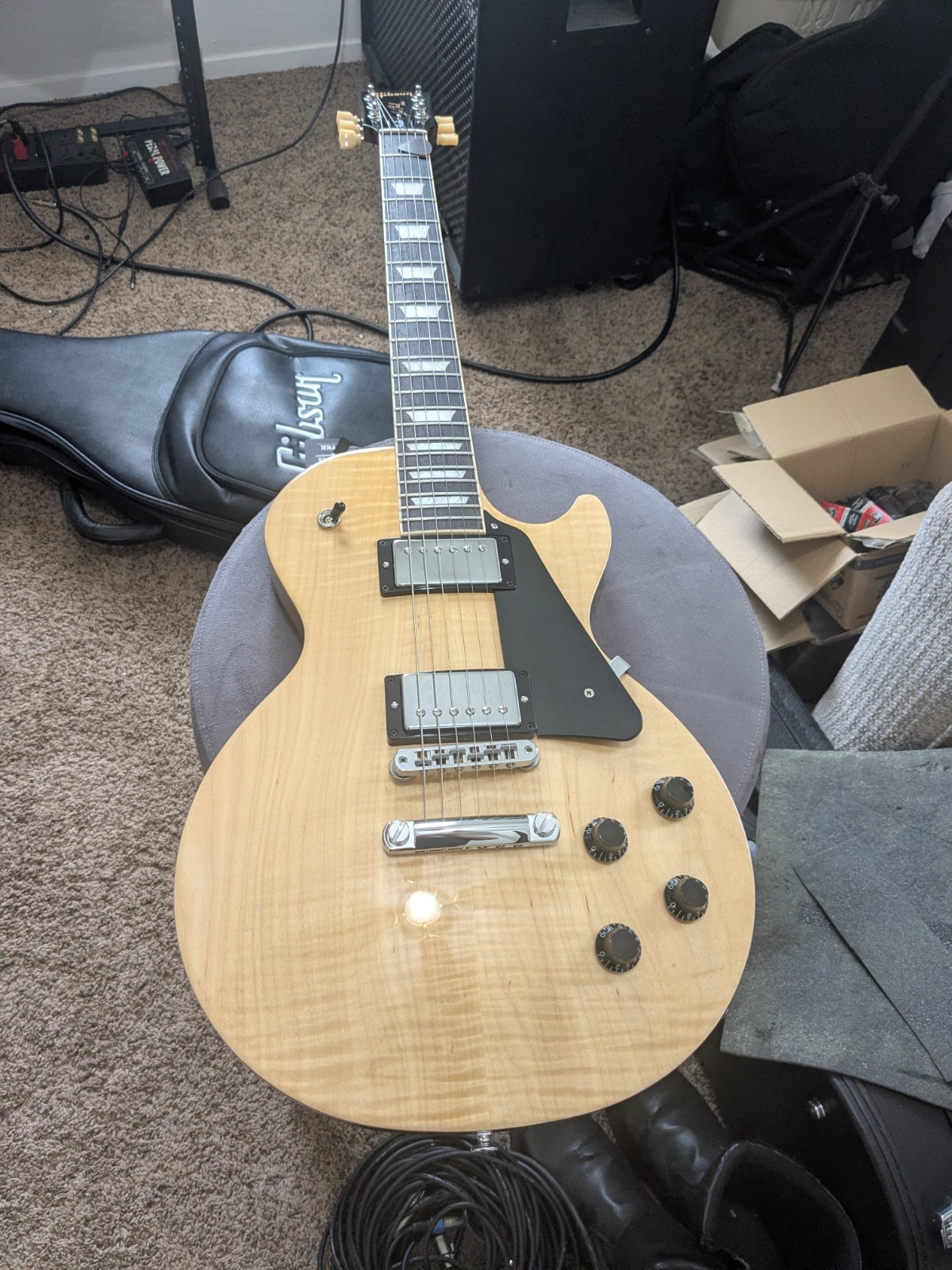 2026 Gibson Les Paul Studio Figured Top – 8.2#