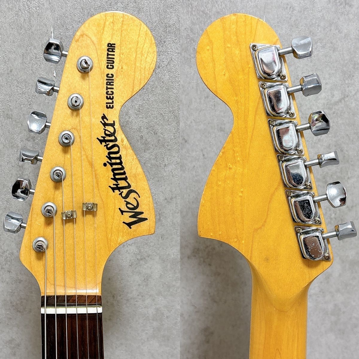 Westminster Mustang Electric Guitar Blue MT-400 Made in Japan Hard Rock