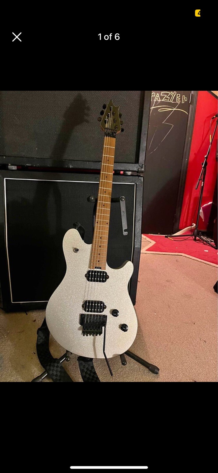 EVH Wolfgang Standard Electric Guitar – Quicksilver