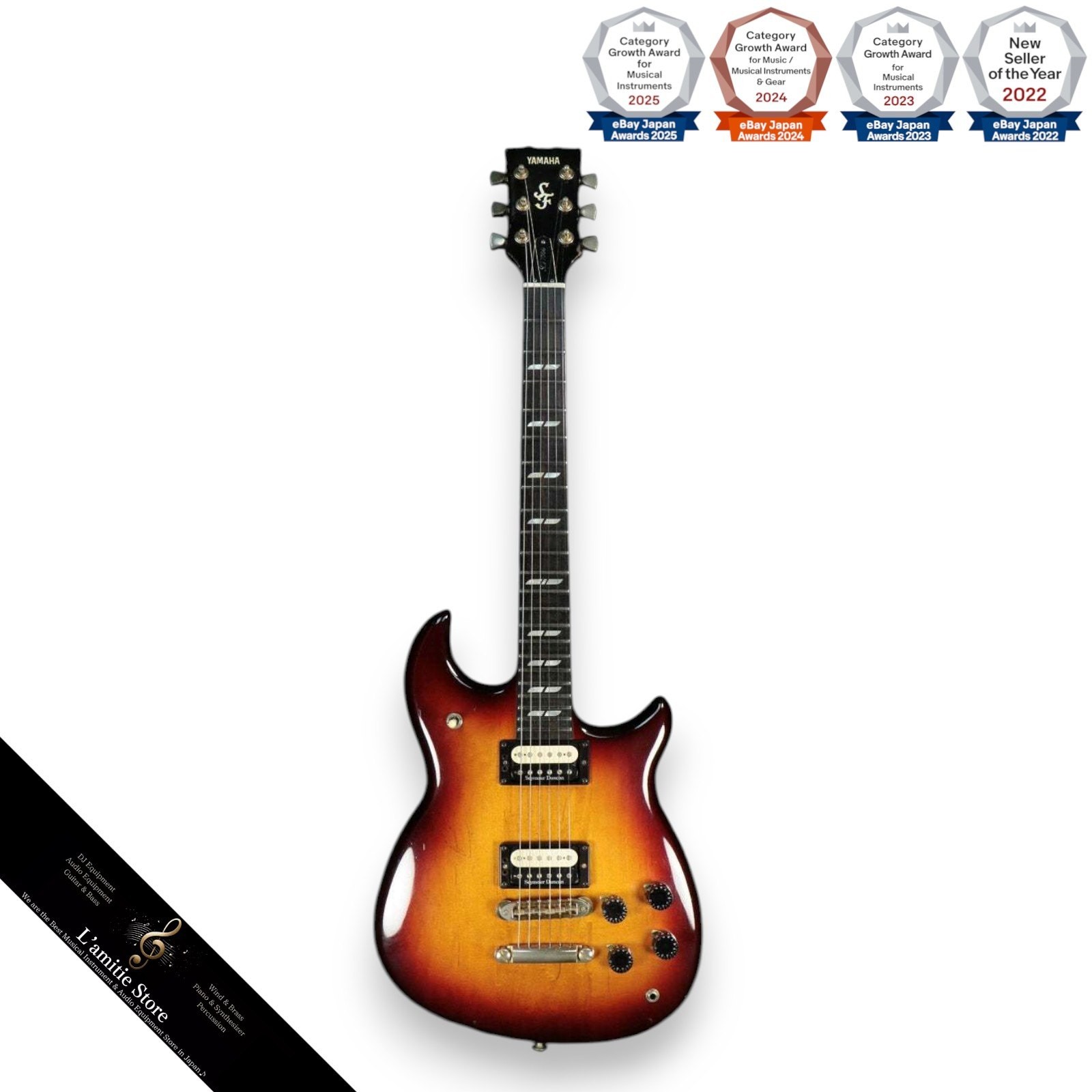 Yamaha SF7000 AS 1981 Electric Guitar Guitar Rare Vintage Excellent Condition