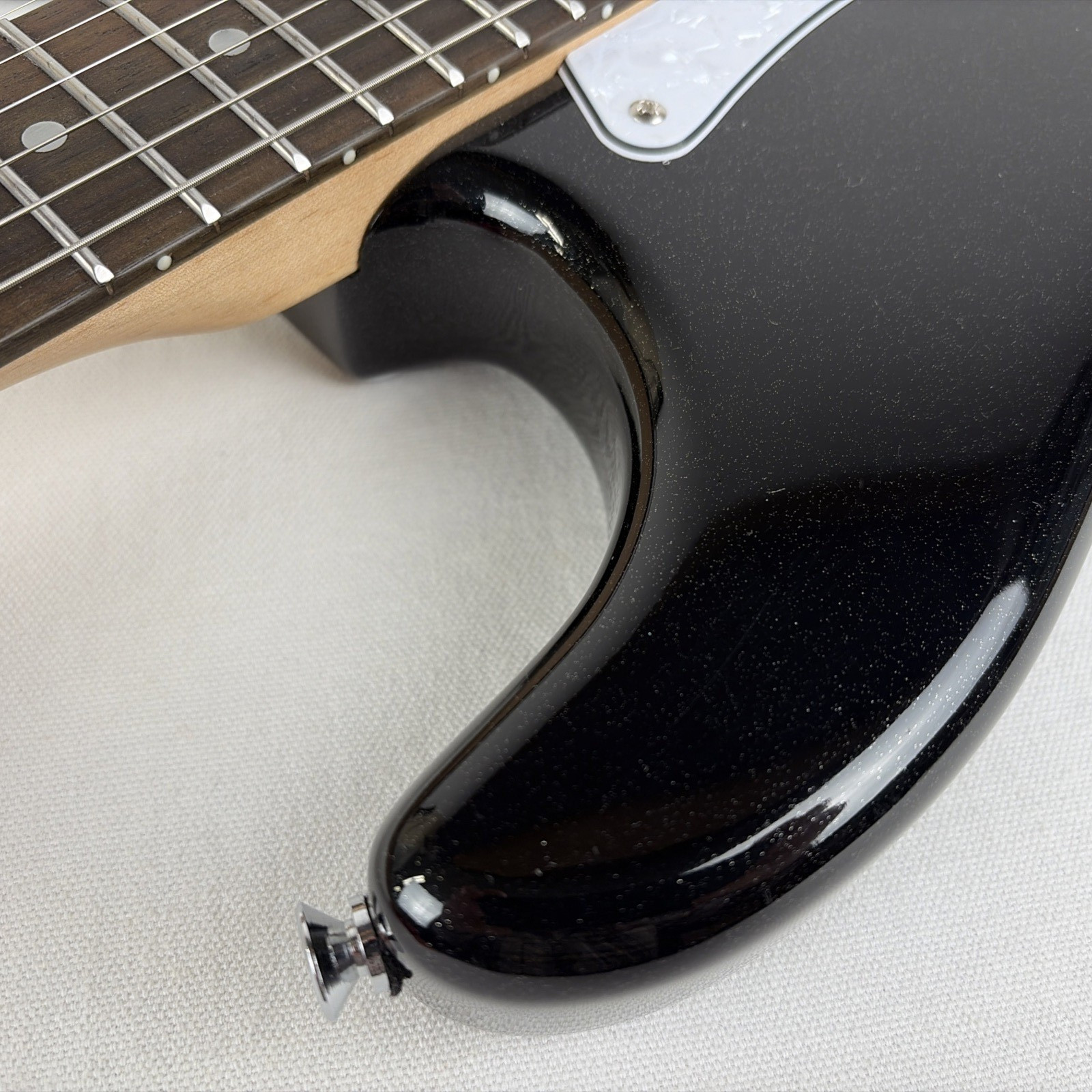Metallic Black Starcaster Strat by Fender Electric Guitar ~ With Gig Bag ~ Nice