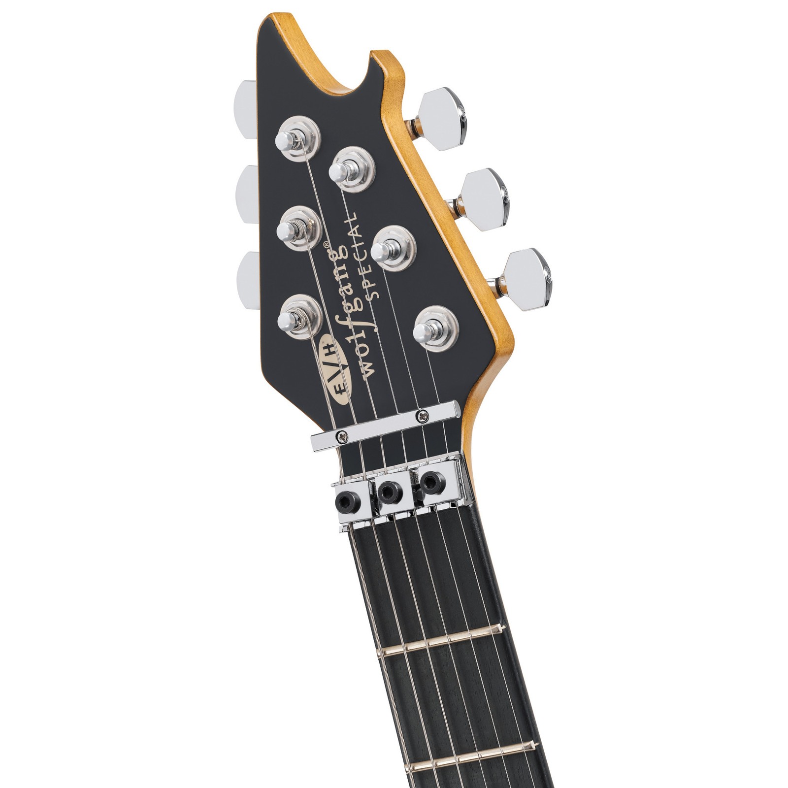 EVH Wolfgang Striped Electric Guitar with Ebony Fingerboard (Red w/ Stripes)