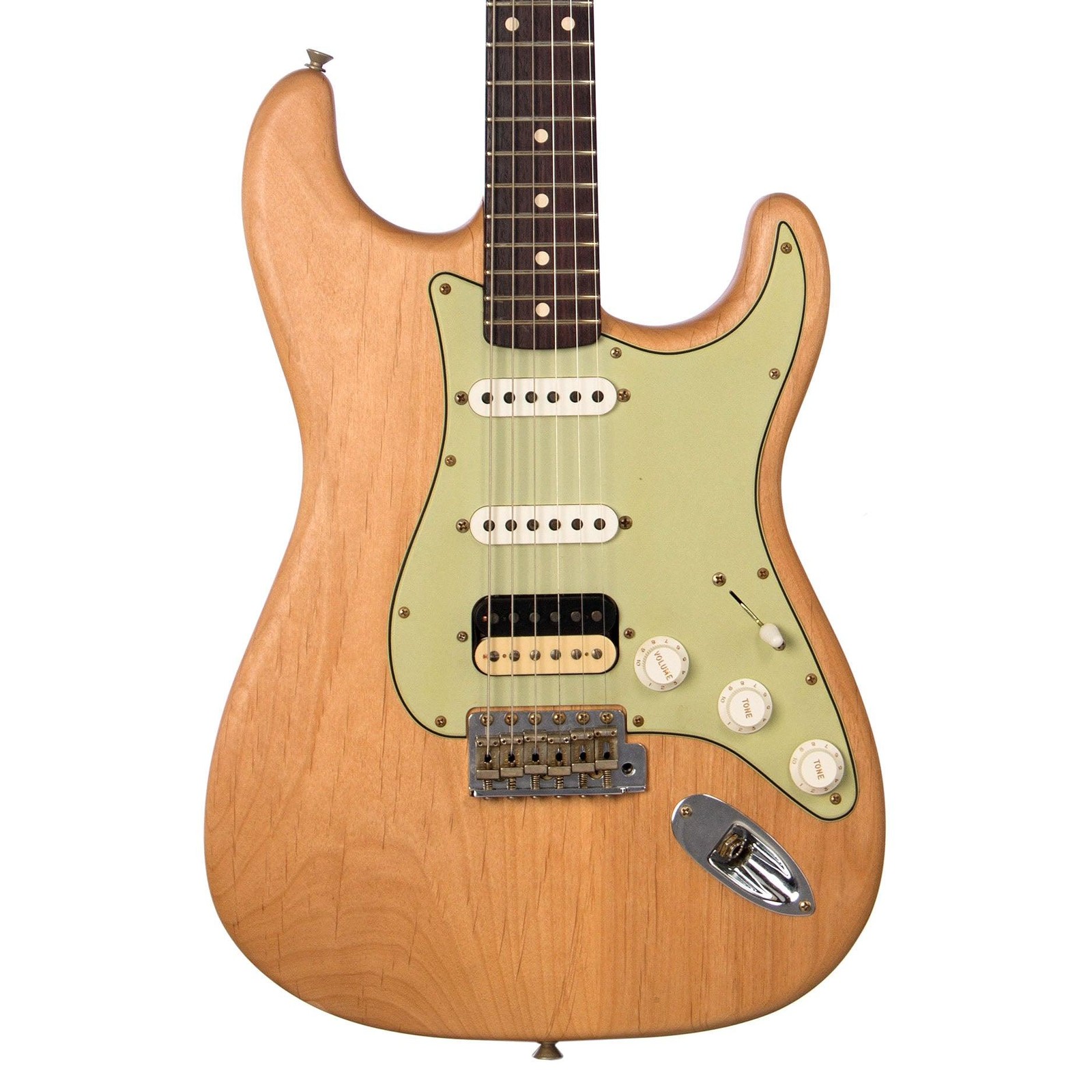 Fender Custom Shop MVP 1960 Stratocaster HSS NOS/Relic Hippie Natural Satin Oil
