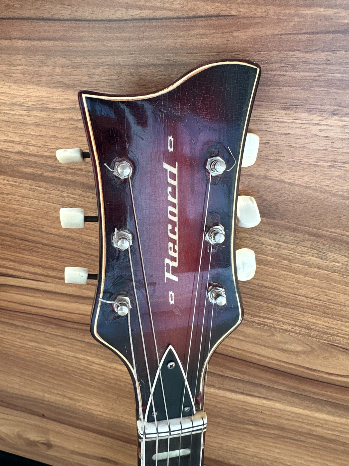 70s Musima Record GDR Germany Electric Guitar Vintage and very Rare