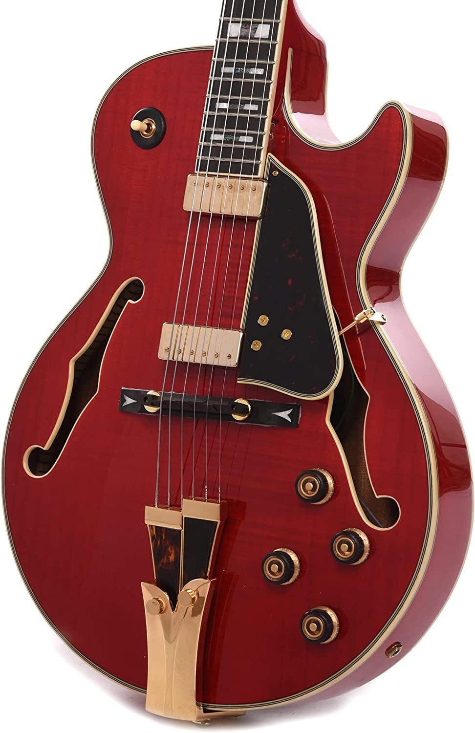 Ibanez GB10SEFM-SRR Sapphire Red GEORGE BENSON Signature Spot Model
