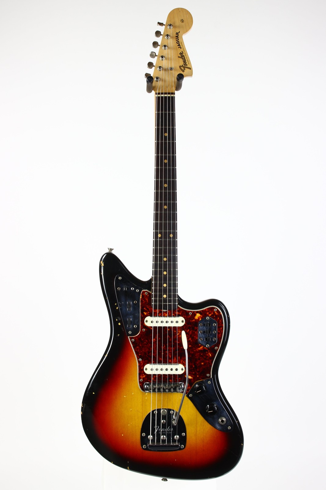 1963 Fender Jaguar Sunburst w Original Case | Pre-CBS Offset CLEAN Vintage