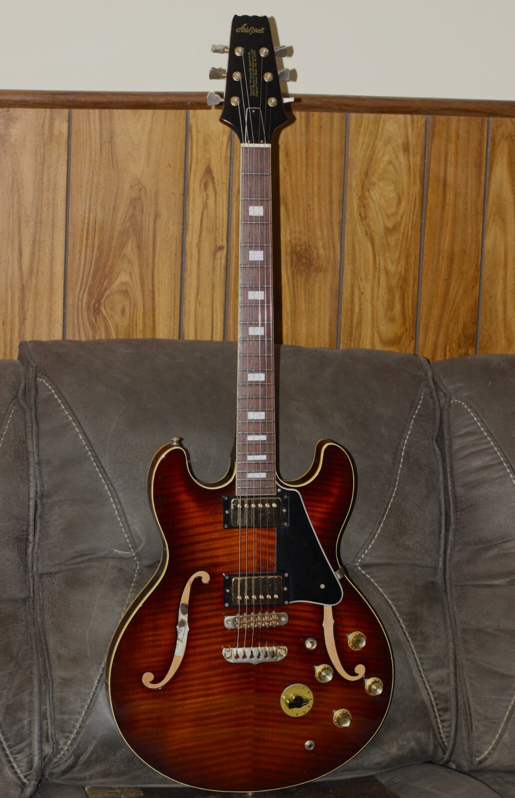 1981 Aria Pro II TA-50VS Semi-Hollowbody Vari-Tone MATSUMOKU JAPAN! MMK-61 P/U’s