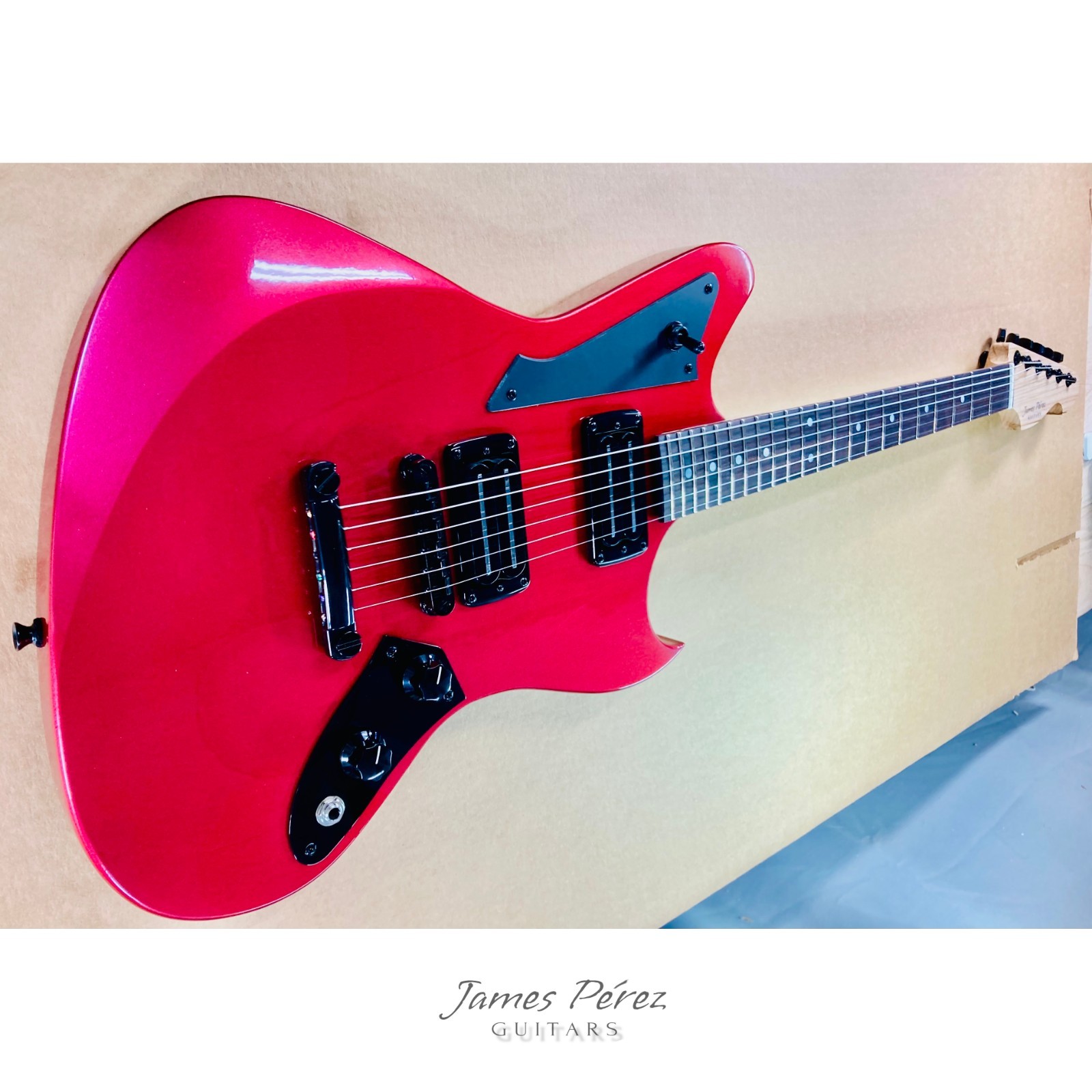 NEW! TR-3B Handmade in the U.S.A. by me @ James Perez Guitars – 2026 – Metallic