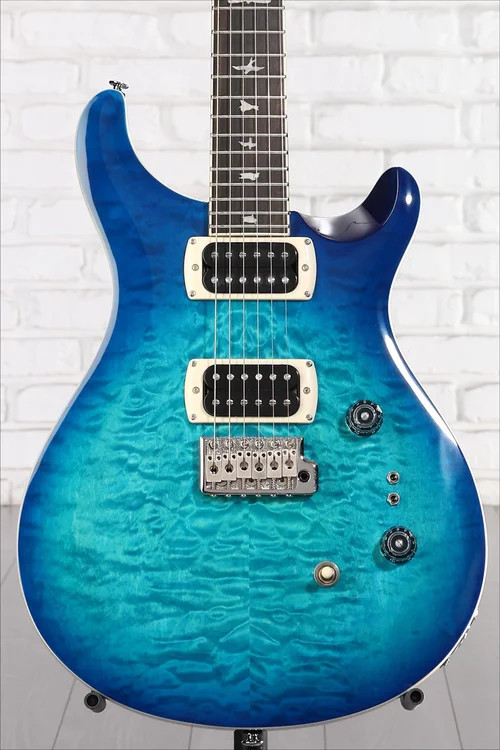 PRS SE Custom 24-08 Quilt Electric Guitar – Lake Blue