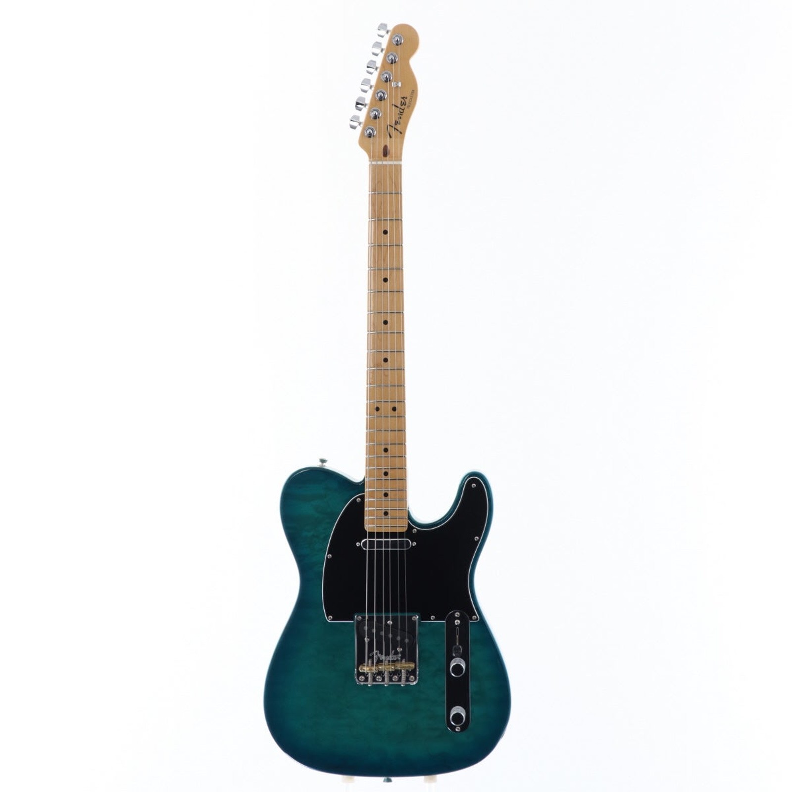 Fender USA American Showcase QMT Telecaster AMM Used Maple Neck w/Hard Case