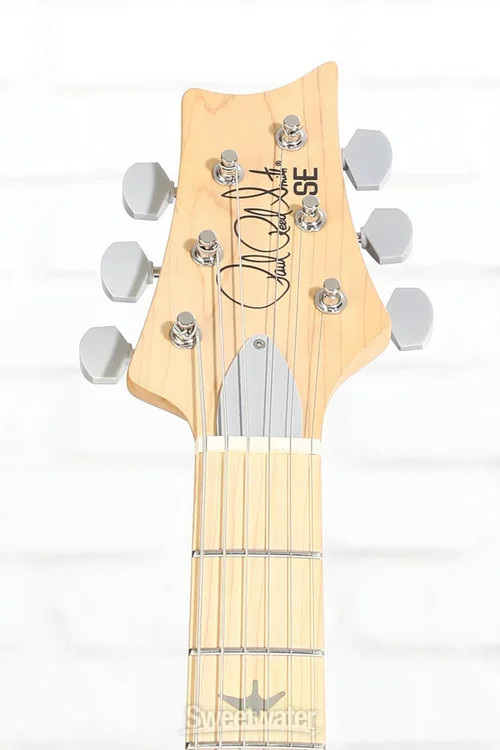PRS SE Silver Sky Electric Guitar – Moon White, Maple Fingerboard