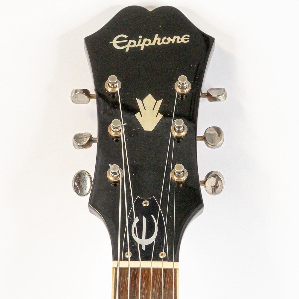Epiphone Riviera Custom P93 Semi-Hollow Electric Guitar Wine Red w/ Bigsby P90s