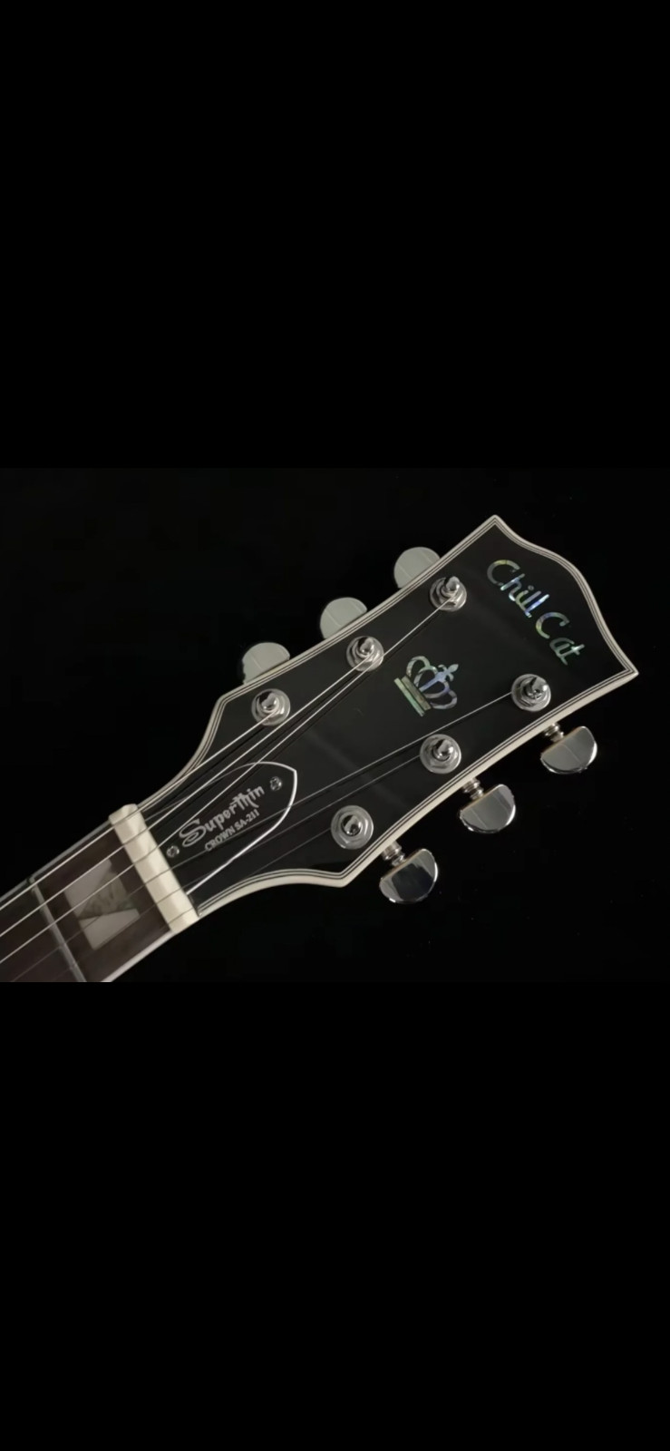 Chill Cat Spalted Maple Electric Guitar