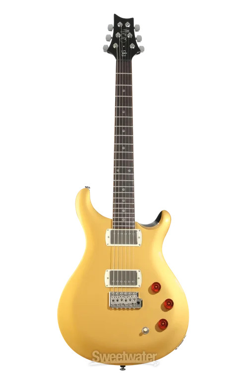 PRS SE DGT David Grissom Solidbody Electric Guitar – Gold Top