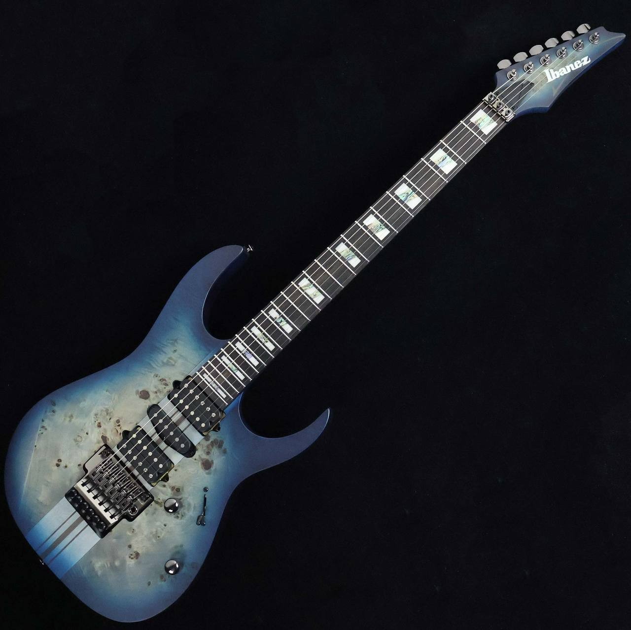 Ibanez RGT1270PB Cosmic Blue Starburst Flat Electric Guitar Used