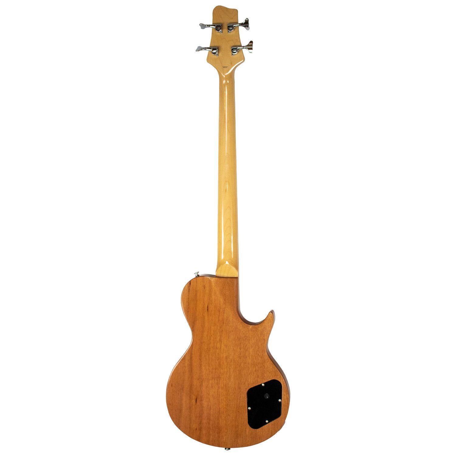 Sawtooth Americana Left-Handed Heritage Series Natural Spalted Maple 4-String 24