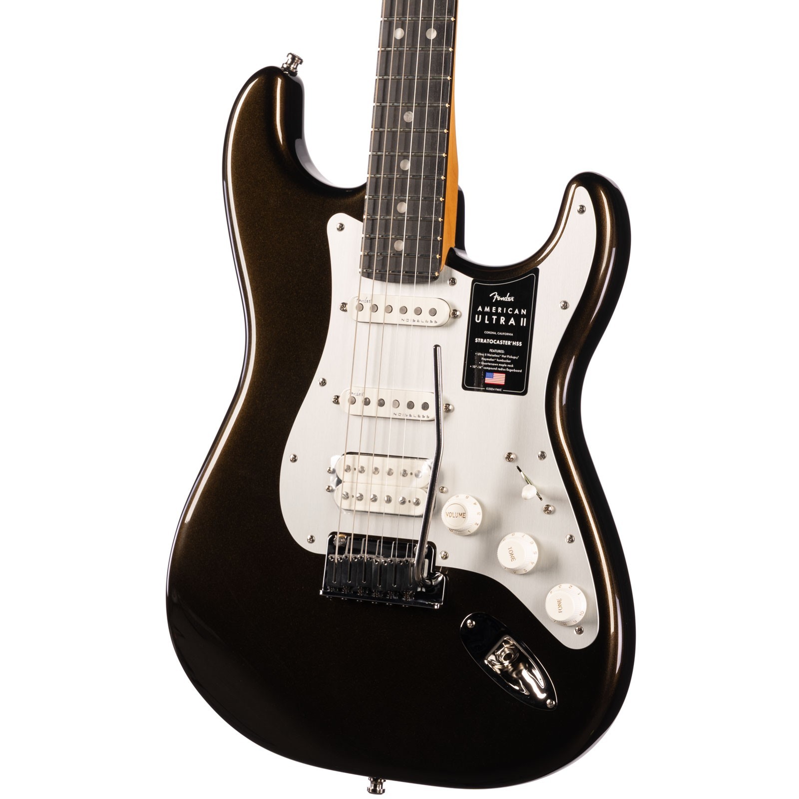 Fender American Ultra II Stratocaster HSS Texas Tea (171)