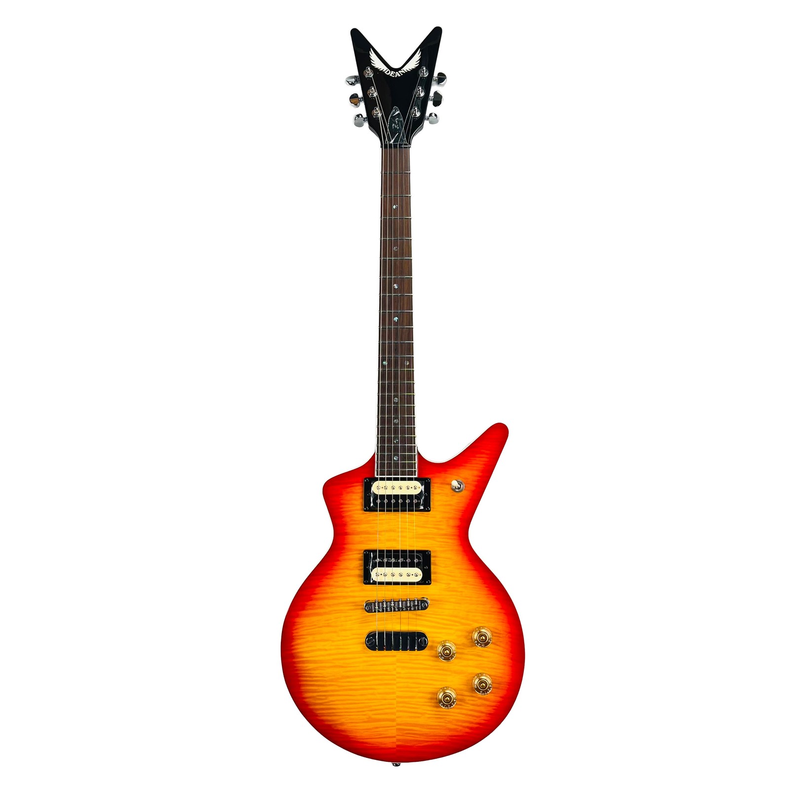 Dean Cadillac 1980 Flame Maple – Trans Cherry Sunburst