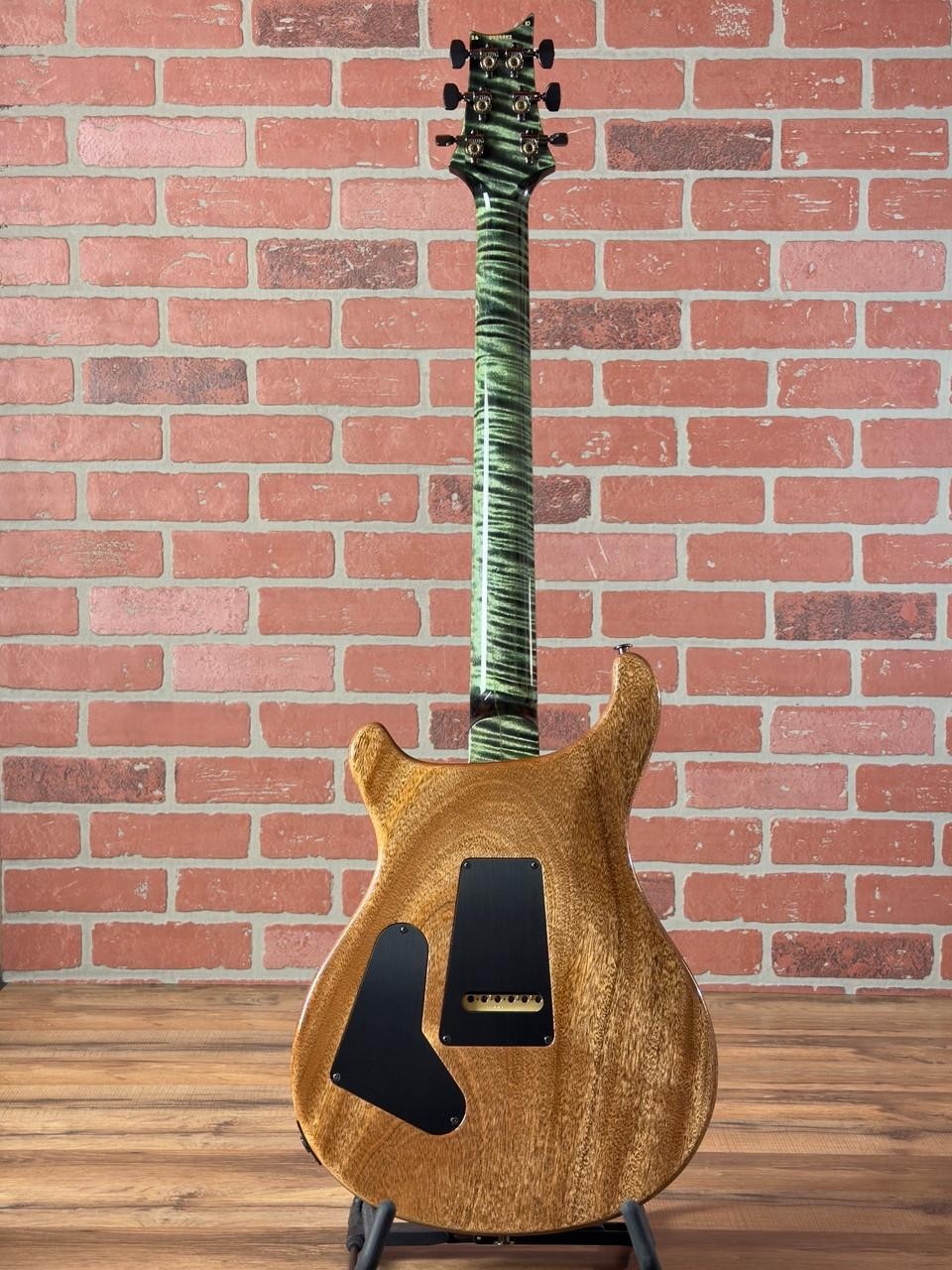 PRS Custom 24-08 10-Top Electric Guitar – Sage with Stained Neck