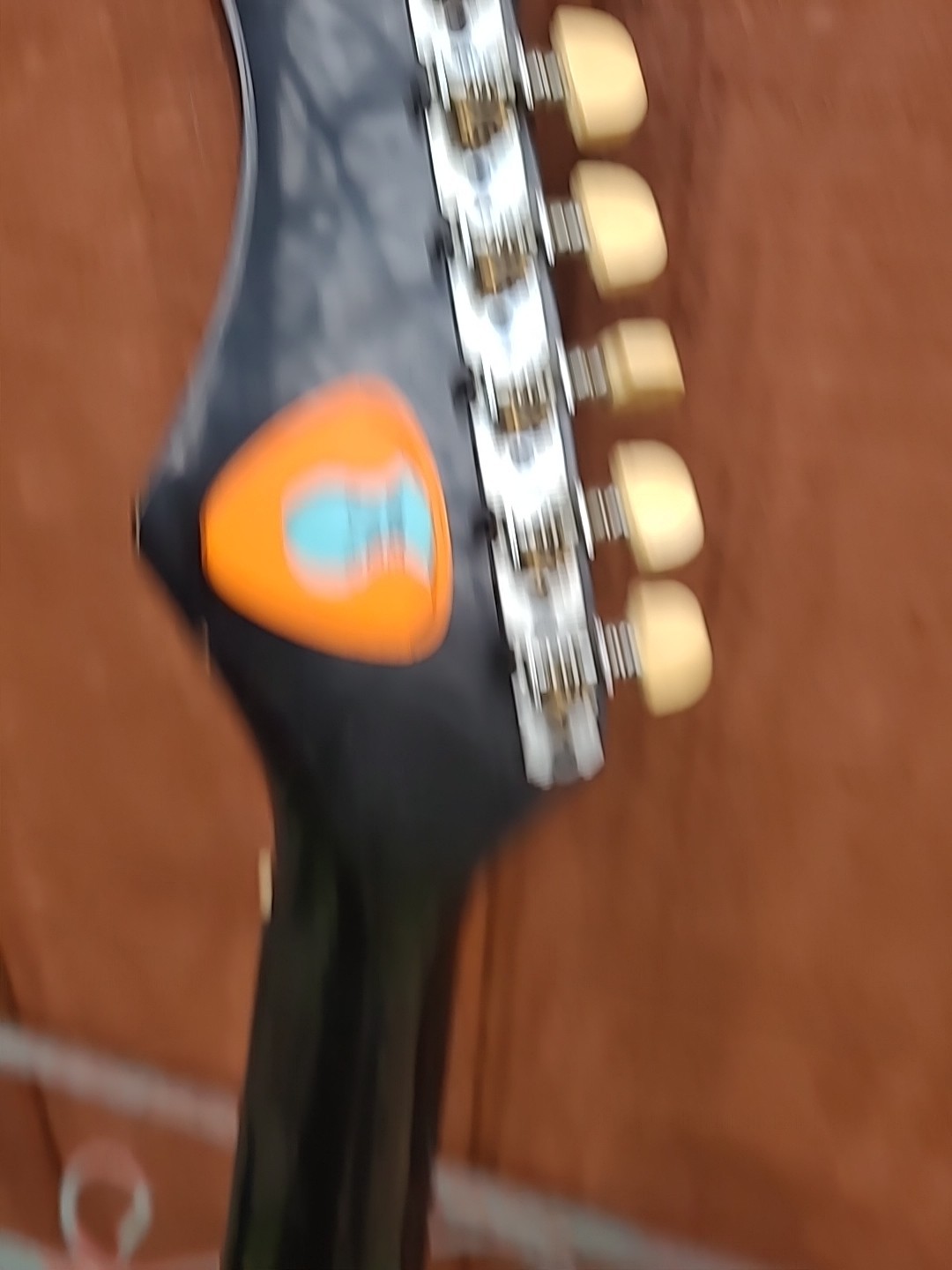 Vintage Harmony Electric Guitar Kiss Army Rock 80s Parts As Is