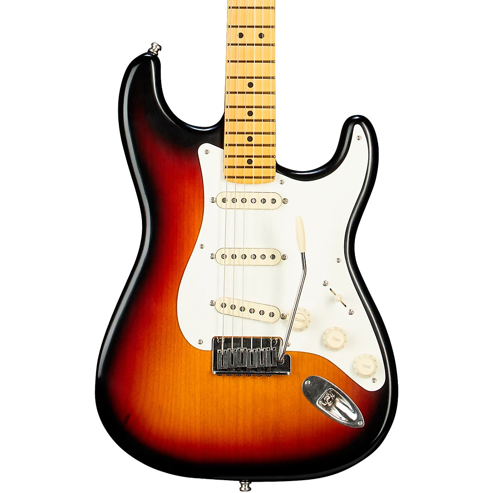 Fender American Ultra Luxe Vintage ’50s Stratocaster Maple FB Guitar Sunburst