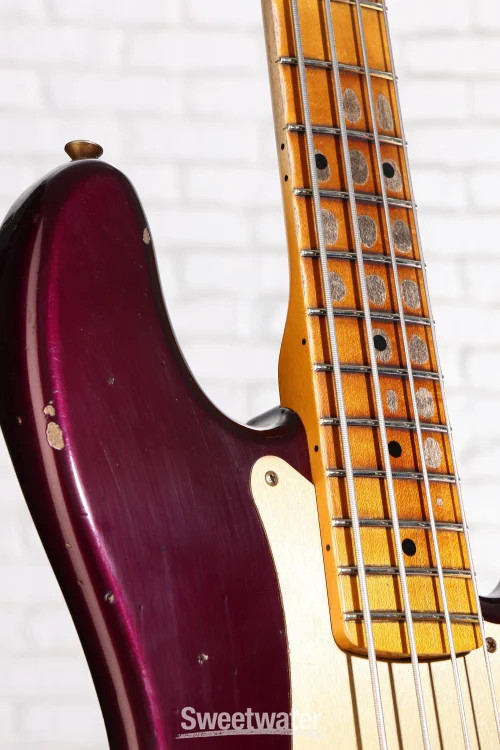 Fender Custom Shop 1957 Precision Bass Heavy Relic – Super Aged Purple Metallic