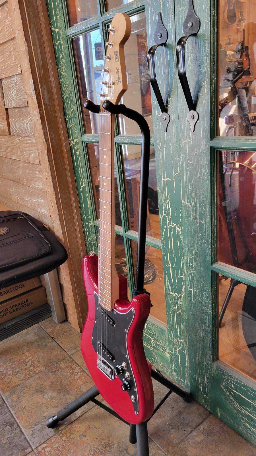 Fender Player Lead II Electric Guitar in Crimson Red Transparent