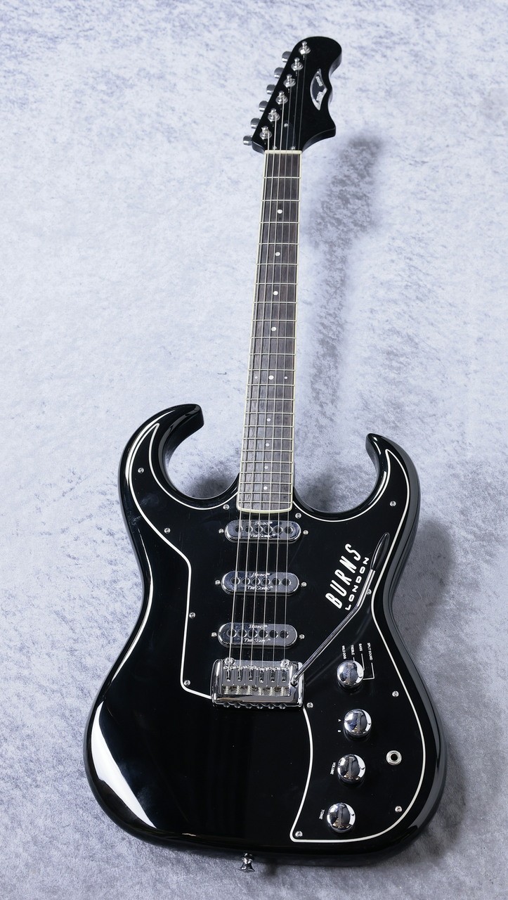 Burns Bison Guitar -Black- (2000s) (no260219)