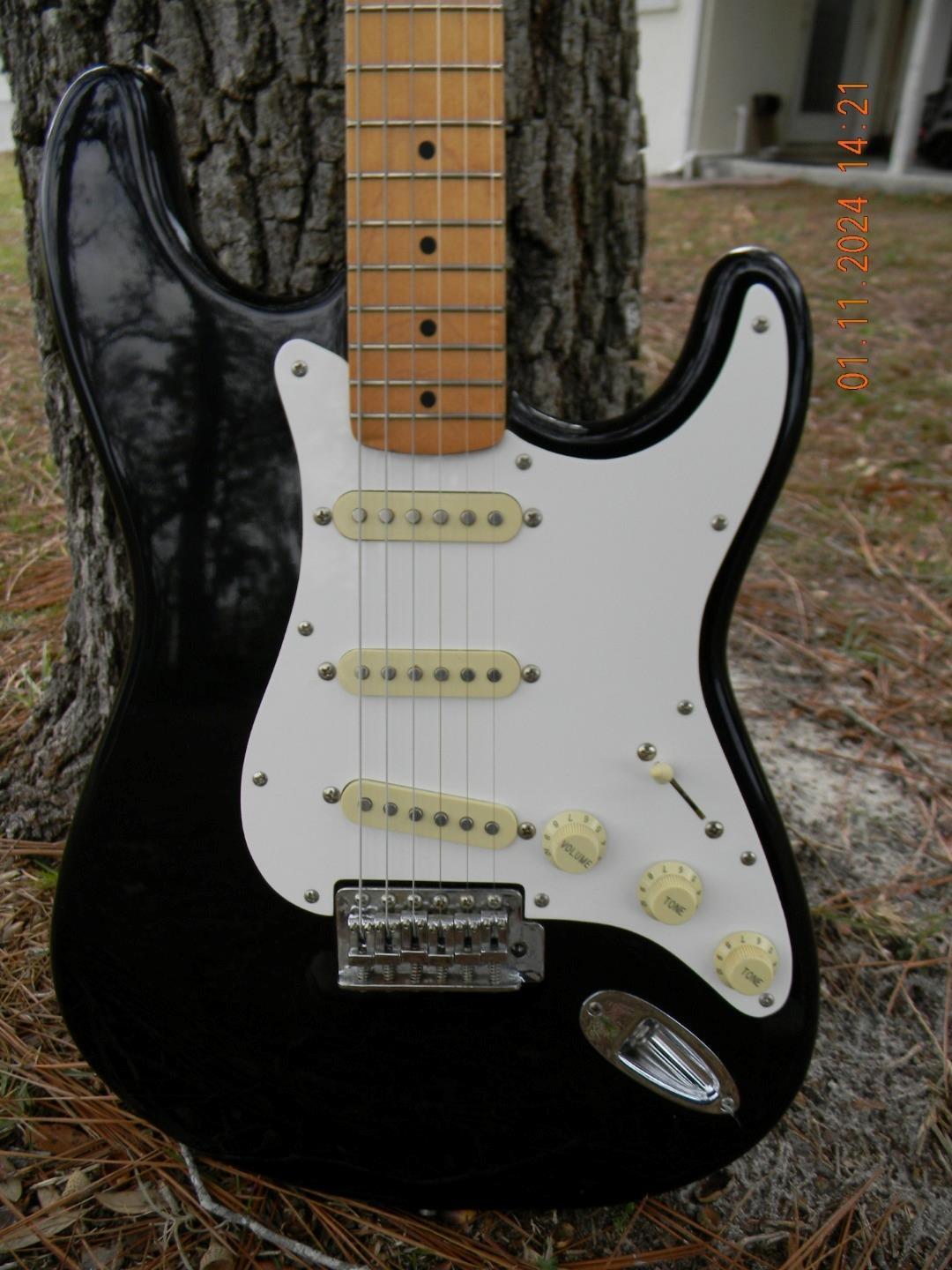 Korean Made Squier Bullet Stratocaster, SSS, Maple Neck,All Original,Very Nice